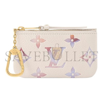 LOUIS VUITTON KEY POUCH COATED M25597 (12*7*1.5cm)